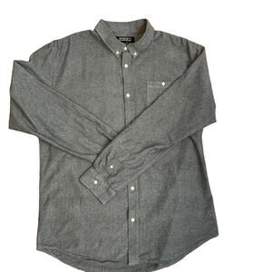 Ezekiel grey long sleeve button up